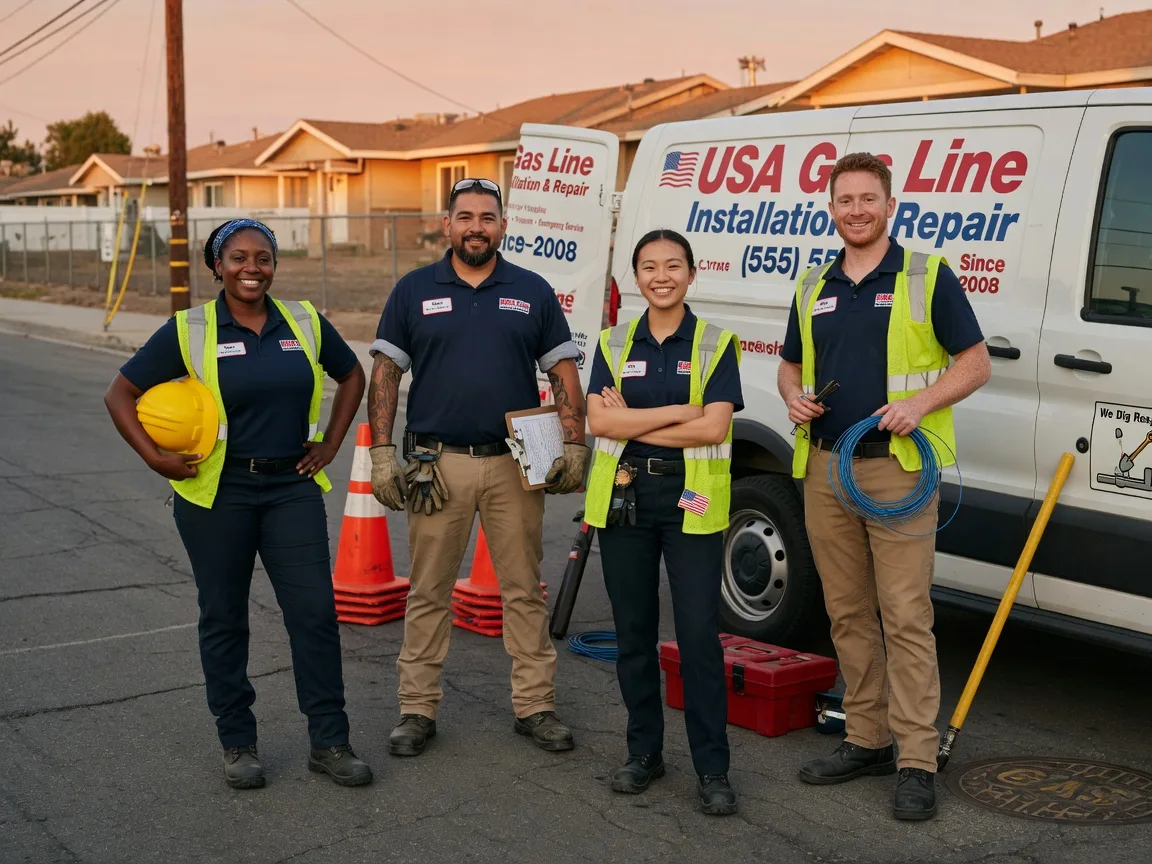 Gas Line Installation company in Waterville, IA